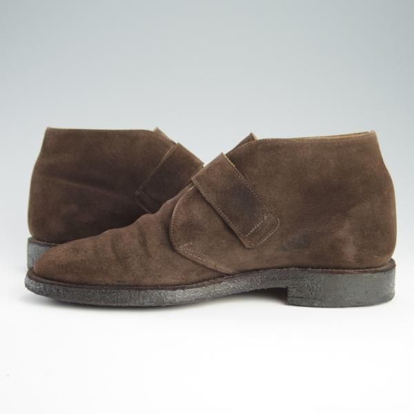 極上★トリッカーズ SIZE 7【貴重★SHIPS別注/ストラップチャッカブーツ】M7403/スエード/Cafe Janus/濃茶/シップス/Tricker's★f615