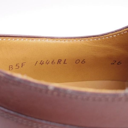 新品★ラルフローレン SIZE 26【定価￥50,600-★ダイナイトソール仕様/Uチップ】RL06/カーフ/Ralph Lauren/リーガル/REGAL★f616