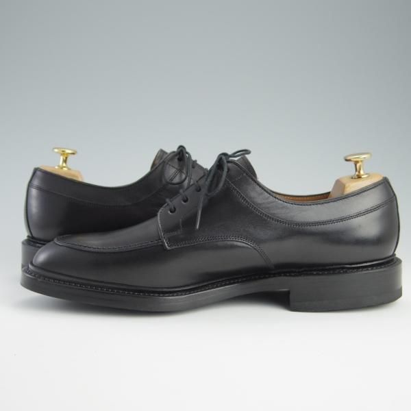 【新品未使用】27.5cmラルフローレン レザーシューズ ブラック イタリア製 受注生産＞ 紳士靴 レザースニーカー カラー全6色 サイズ：23cm
