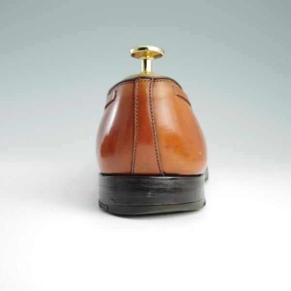 ★オールデン 7.5D【貴重★旧ロゴ仕様のタッセルローファー/アバディーンラスト】662/カーフ/Burnished/茶/メンズ/Alden★f619