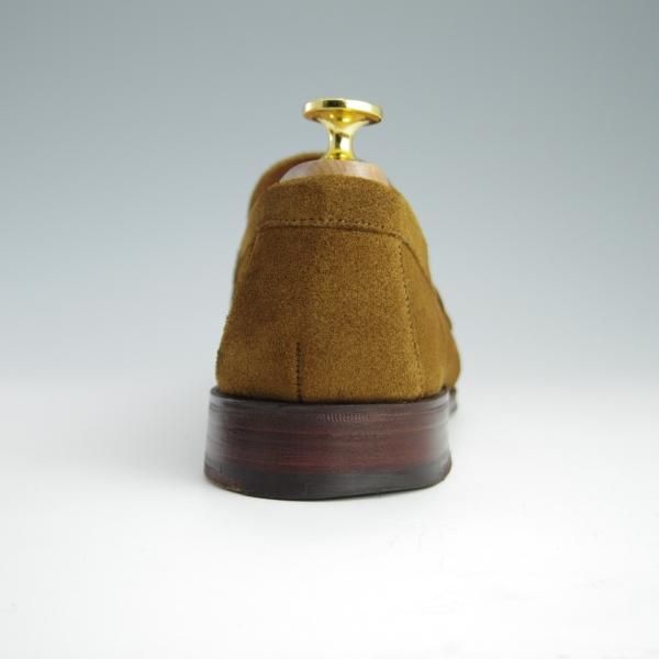 極上★(英)チーニー 6.5F【定価￥66,960-★ユナイテッドアローズ別注/コインローファー】HUGO/スエード/MARACCA/薄茶/CHEANEY★f621