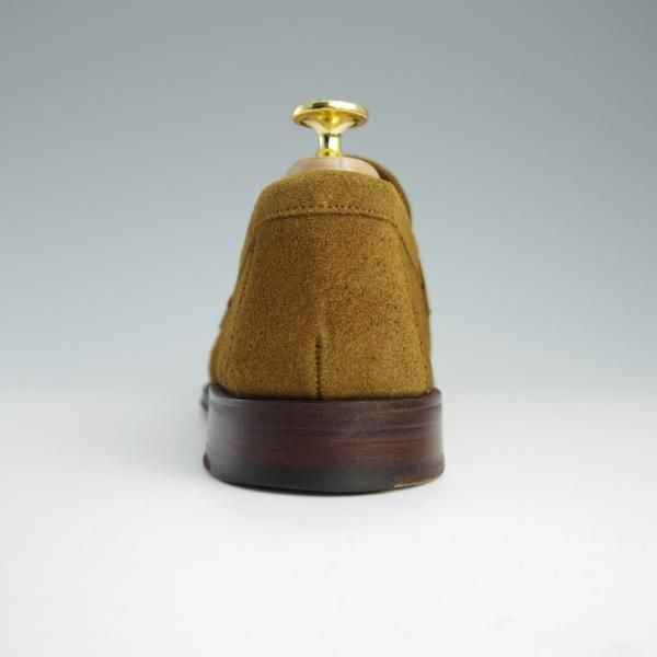 極上★(英)チーニー 6.5F【定価￥66,960-★ユナイテッドアローズ別注/コインローファー】HUGO/スエード/MARACCA/薄茶/CHEANEY★f621