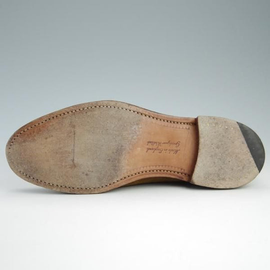 極上★(英)チーニー 6.5F【定価￥66,960-★ユナイテッドアローズ別注/コインローファー】HUGO/スエード/MARACCA/薄茶/CHEANEY★f621