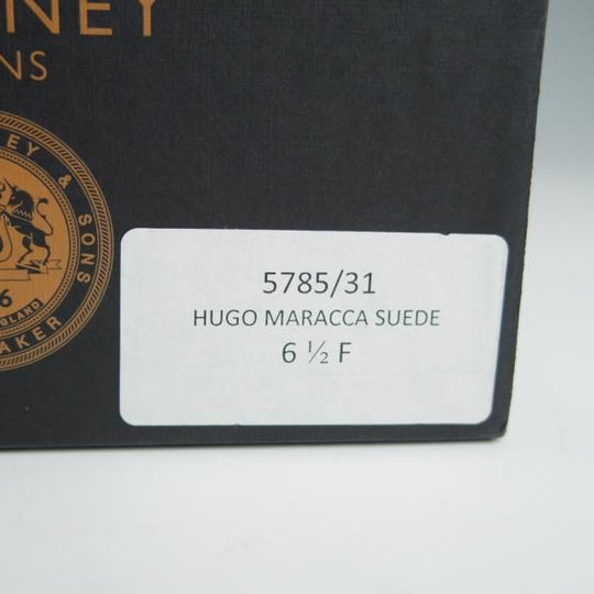 極上★(英)チーニー 6.5F【定価￥66,960-★ユナイテッドアローズ別注/コインローファー】HUGO/スエード/MARACCA/薄茶/CHEANEY★f621