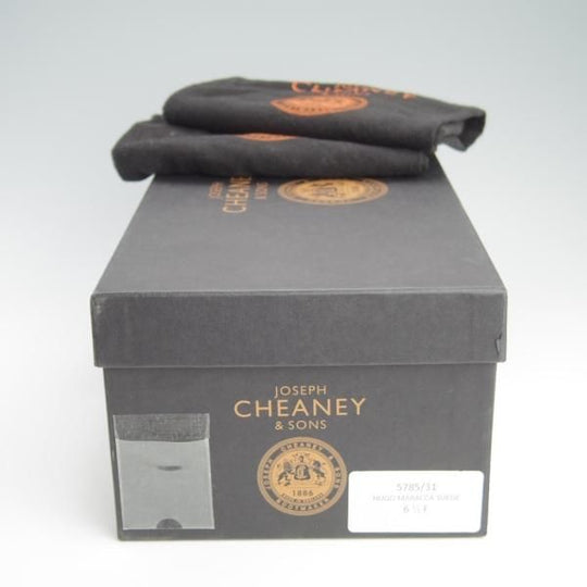 極上★(英)チーニー 6.5F【定価￥66,960-★ユナイテッドアローズ別注/コインローファー】HUGO/スエード/MARACCA/薄茶/CHEANEY★f621