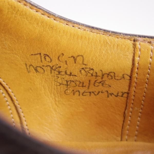 極上★チャーチ 70G/UK7【旧チャーチ★73ラスト/CHETWYND/チェットウィンド】MARUZEN TOKYO別注/3都市ロゴ/フルブローグ/Church's★f625