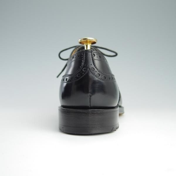 極上★チャーチ 55F/UK5.5【定価￥96,800-★チェットウィンド/CHETWYND】173ラスト/フルブローグ/カーフ/黒/メンズ/Church's★f626