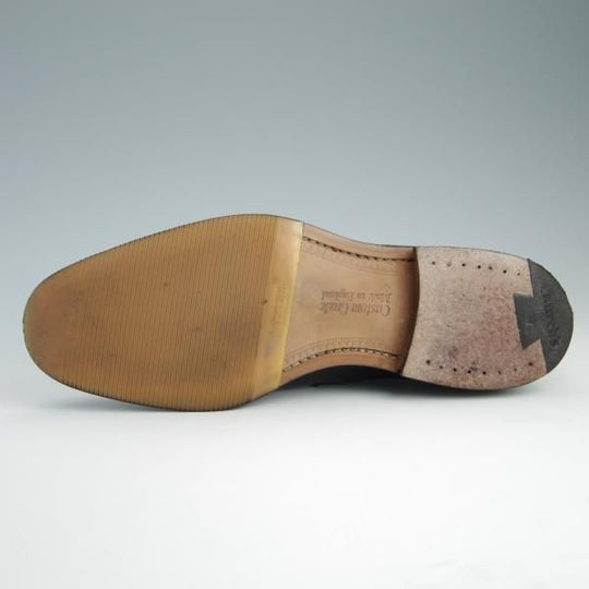 美品★チャーチ 55F/UK5.5【定価￥130,900-★コンサル/CONSUL】173ラスト/ストレートチップ/5都市/カーフ/黒/メンズ/Church's★f627