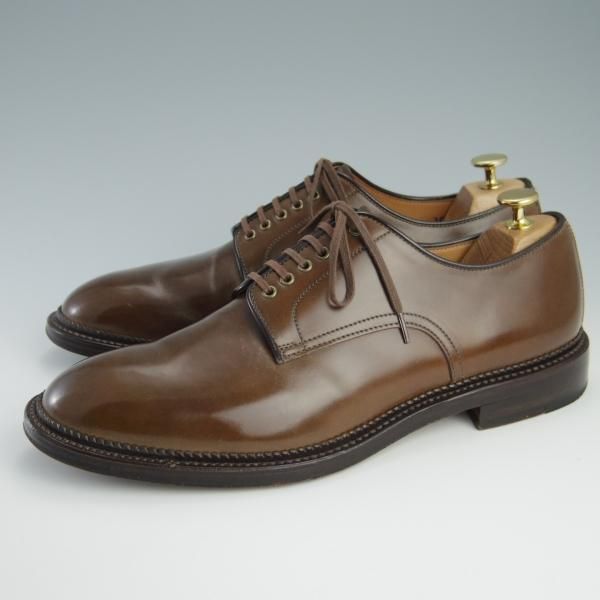 美品★シェットランドフォックス SIZE 8【貴重★ブラウン色/水染めコードバン/茶/シガー系】ASTRIA/3000/Shetlandfox★f628