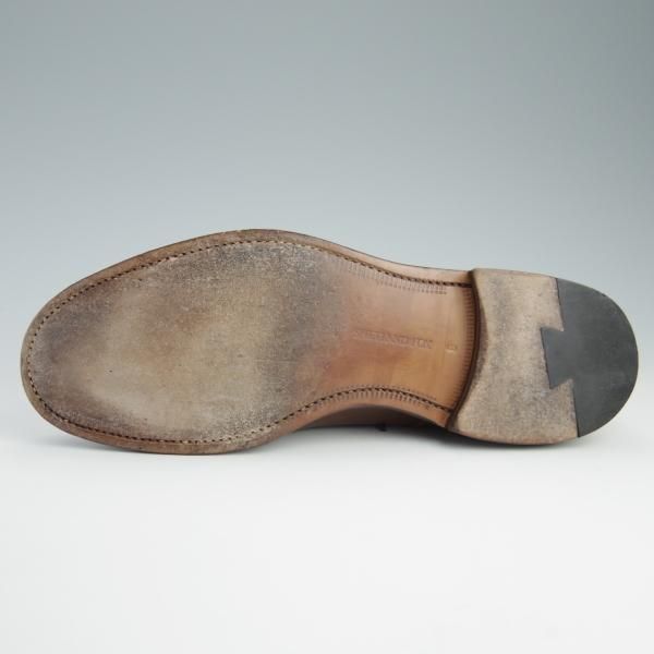 美品★シェットランドフォックス SIZE 8【貴重★ブラウン色/水染めコードバン/茶/シガー系】ASTRIA/3000/Shetlandfox★f628