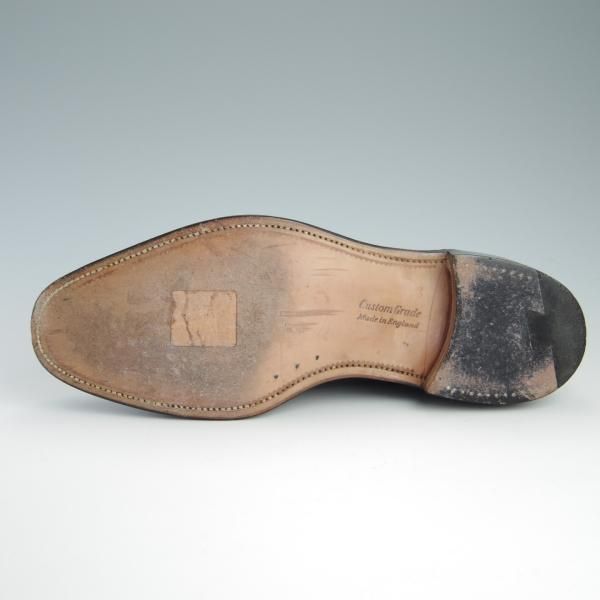 極上★チャーチ 95F/UK9.5【旧チャーチ★ブックバインダーカーフ/73ラスト/GRAFTON】グラフトン/3都市ロゴ/黒/メンズ/Church's★f630