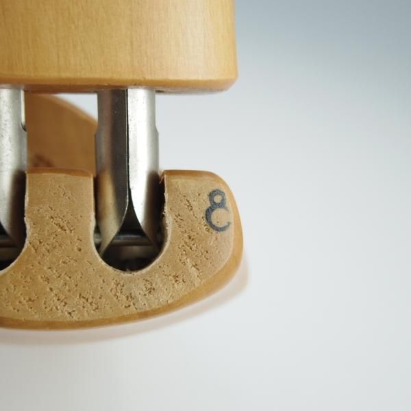 極上★J.M.ウェストン SIZE 8【定価￥15,400-★純正シューツリー/J6-L】木製シューキーパー/メンズ/Weston/ウエストン★f645