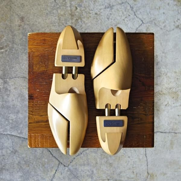 極上★J.M.ウェストン SIZE 6【定価￥15,400-★純正シューツリー/022L】木製シューキーパー/メンズ/Weston/ウエストン★f646