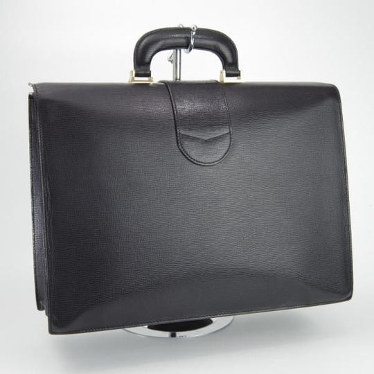 極上★(スペイン)ロエベ/LOEWE【高額★レザー/ダレスバッグ】メンズ/ビジネス/バッグ/黒/革/鞄/ブリーフケース★N5656