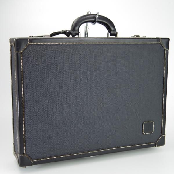 美品★ダンヒル/dunhill【定価10万円以上★レザー/アタッシュケース】メンズ/ビジネス/バッグ/黒/鞄/ブリーフケース★N5657