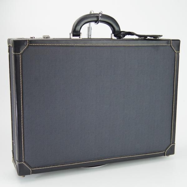 美品★ダンヒル/dunhill【定価10万円以上★レザー/アタッシュケース】メンズ/ビジネス/バッグ/黒/鞄/ブリーフケース★N5657