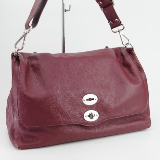 極美品★(伊)ザネラート/ZANELLATO【現行定価￥93,500-★ポスティーナ L/マルカプント】ショルダー/バッグ/メンズ&レディース/革/鞄★N5660