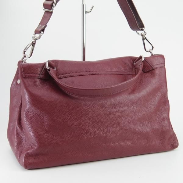極美品★(伊)ザネラート/ZANELLATO【現行定価￥93,500-★ポスティーナ L/マルカプント】ショルダー/バッグ/メンズ&レディース/革/鞄★N5660
