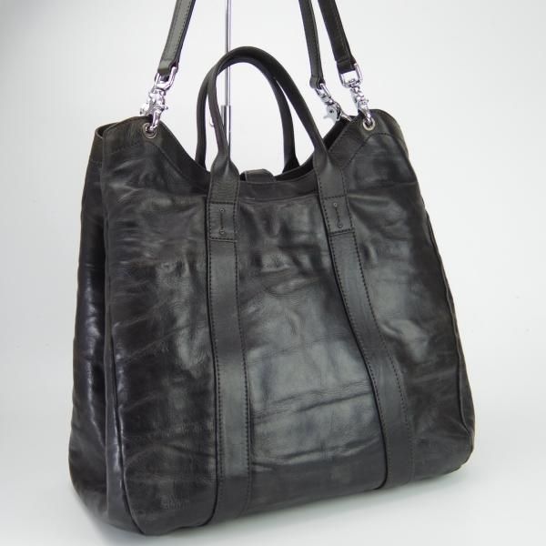 極上★(伊)ダニエル&ボブ【定価￥107,800-★クロドーロ/ロディ/2WAY CULODORO RODI 】メンズ/トートバッグ/鞄/革/黒/Daniel&Bob★N5662
