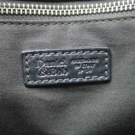 極上★(伊)ダニエル&ボブ【定価￥107,800-★クロドーロ/ロディ/2WAY CULODORO RODI 】メンズ/トートバッグ/鞄/革/黒/Daniel&Bob★N5662
