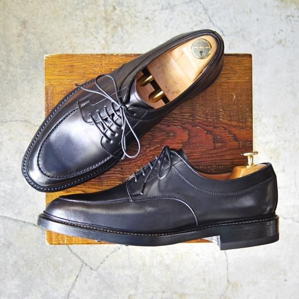 未使用★ラルフローレン SIZE 25.5【定価￥50,600-★ダイナイトソール仕様/Uチップ】RL06/カーフ/Ralph Lauren/リーガル/REGAL★f647