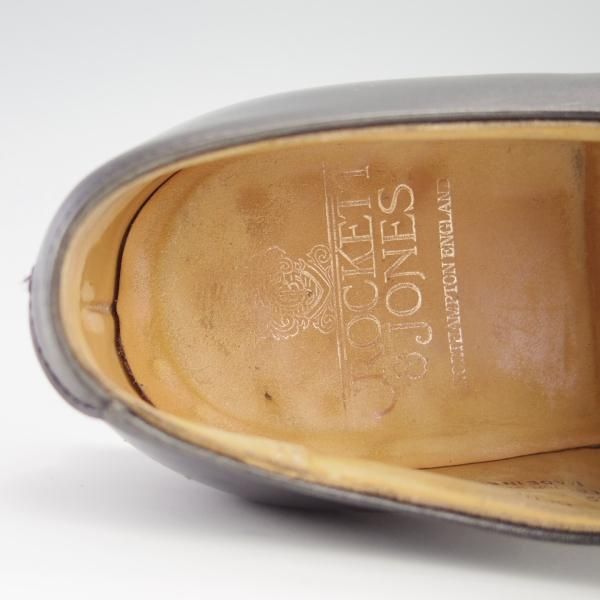 極上★クロケット&ジョーンズ 6E【定価￥82,080-★パンチドキャップトゥ/ARDEN】341ラスト/カーフ/黒/メンズ/Crockett&Jones★f650