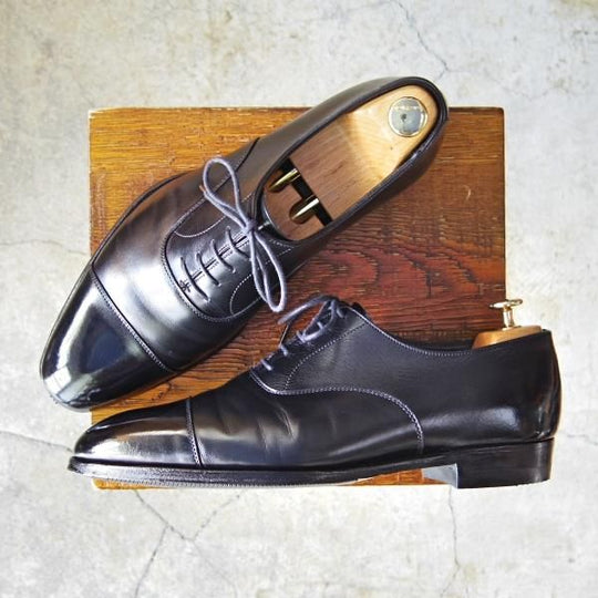 極上★クロケット&ジョーンズ 8E【定価￥101,200-★オードリー/AUDLEY】ハンドグレードライン/367ラスト/カーフ/黒/Crockett&Jones★f652