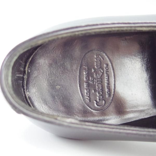 極上★クロケット&ジョーンズ 8E【定価￥101,200-★オードリー/AUDLEY】ハンドグレードライン/367ラスト/カーフ/黒/Crockett&Jones★f652