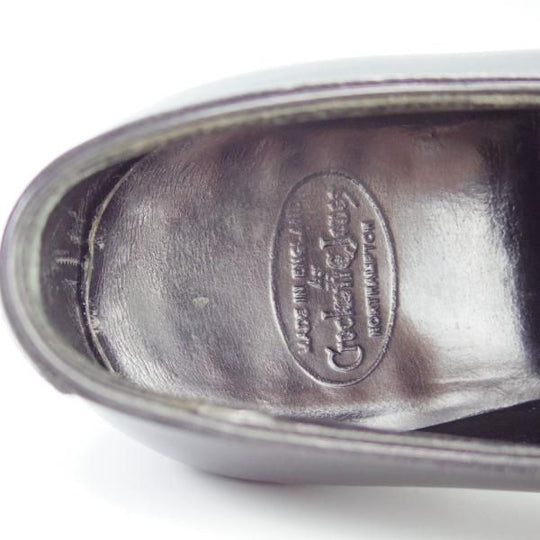 極上★クロケット&ジョーンズ 8E【定価￥101,200-★オードリー/AUDLEY】ハンドグレードライン/367ラスト/カーフ/黒/Crockett&Jones★f652