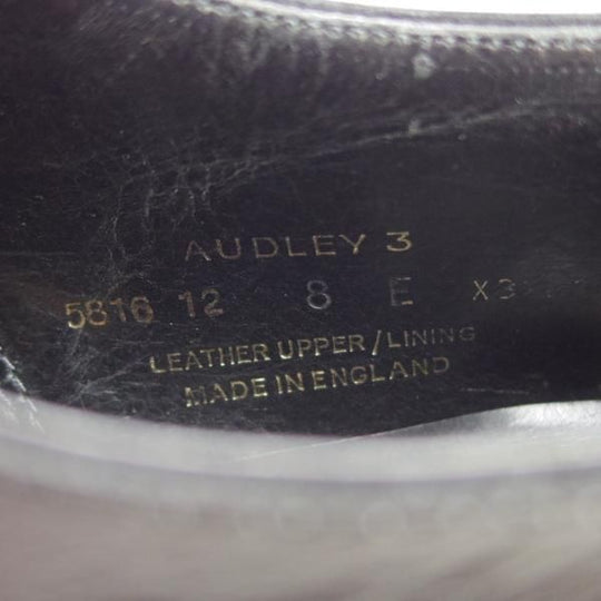 極上★クロケット&ジョーンズ 8E【定価￥101,200-★オードリー/AUDLEY】ハンドグレードライン/367ラスト/カーフ/黒/Crockett&Jones★f652