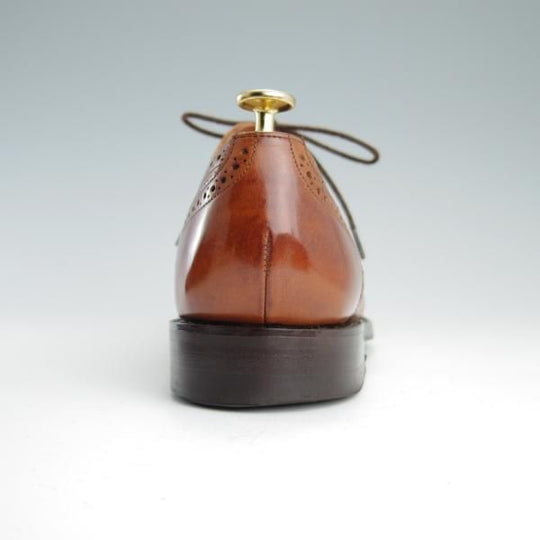 極上★ロイドフットウェア 7.5E【ダイナイトソール仕様★(英)BARKER製/バーカー】Vシリーズ/セミブローグ/茶/Lloyd Footwear★f653