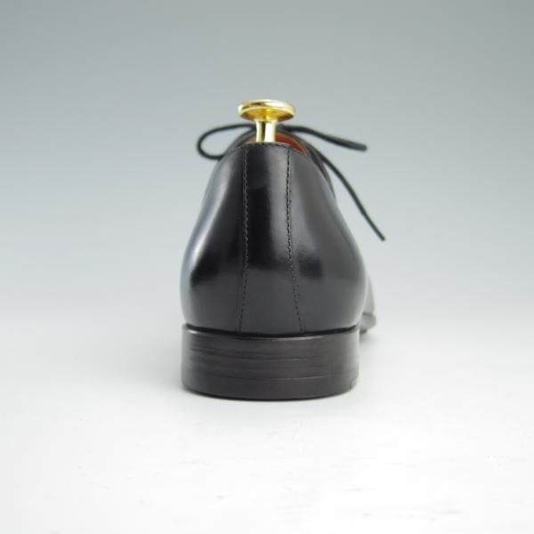 極美品★(伊)サントーニ SIZE 7.5【★Uチップ/2605】カーフ/黒/メンズ/Santoni★f654