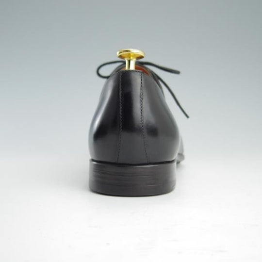 極美品★(伊)サントーニ SIZE 7.5【★Uチップ/2605】カーフ/黒/メンズ/Santoni★f654