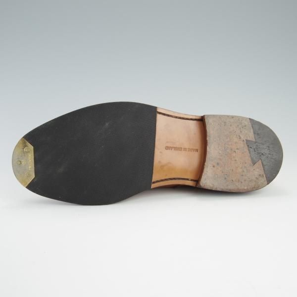 極美品★トリッカーズ SIZE 7.5【定価￥81,000-★ダブルモンク/Rufus】7824/カーフ/薄茶/メンズ/Tricker's★f656