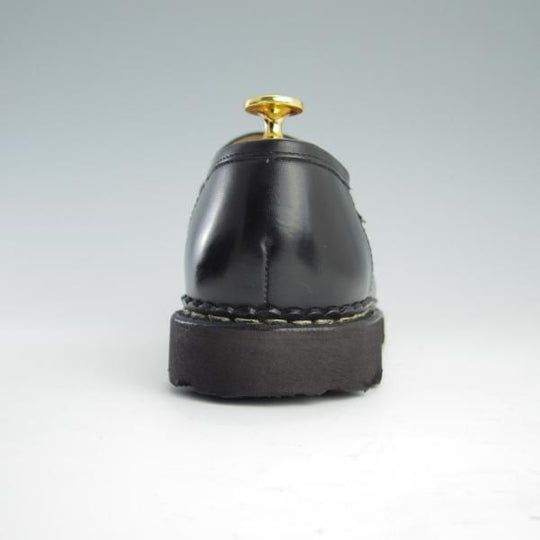 極美品★パラブーツ SIZE 5.5【定価￥71,500-★ランス/REIMS】コインローファー/リスレザー/マルシェソール/黒/NOIR/Paraboot★f658