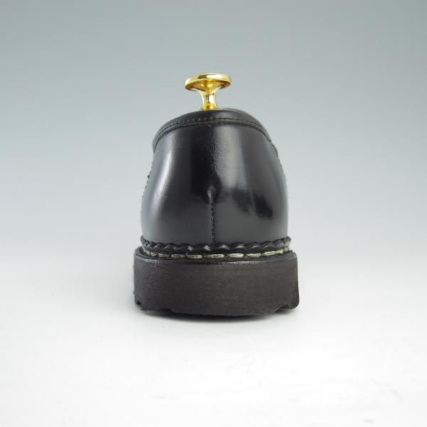 極美品★パラブーツ SIZE 5.5【定価￥71,500-★ランス/REIMS】コインローファー/リスレザー/マルシェソール/黒/NOIR/Paraboot★f658