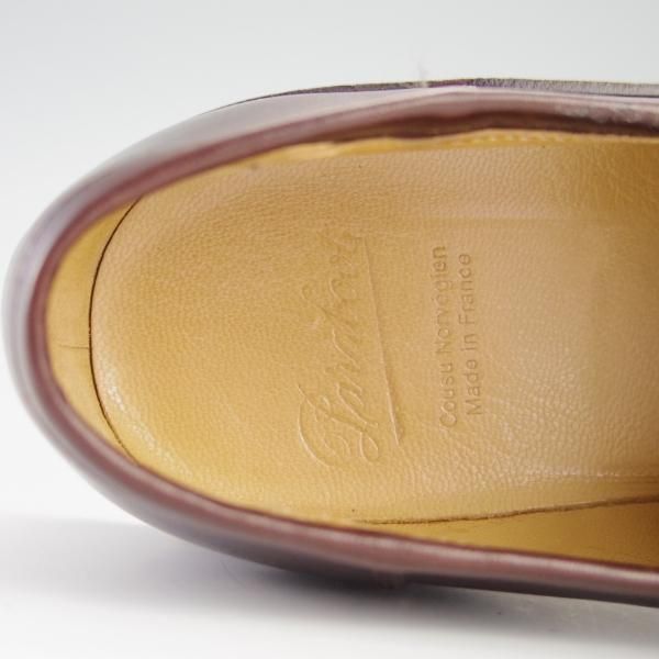 極美品★パラブーツ SIZE 5.5【定価￥71,500-★ランス/REIMS】コインローファー/リスレザー/マルシェソール/CAFE/カフェ/Paraboot★f659