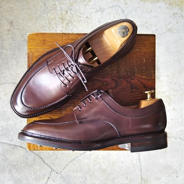 未使用★ラルフローレン SIZE 25.5【定価￥50,600-★ダイナイトソール仕様/Uチップ】RL06/カーフ/Ralph Lauren/リーガル/REGAL★f662