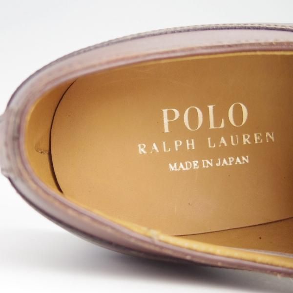未使用★ラルフローレン SIZE 25.5【定価￥50,600-★ダイナイトソール仕様/Uチップ】RL06/カーフ/Ralph Lauren/リーガル/REGAL★f662