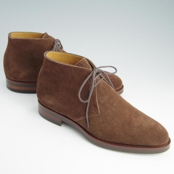 美品★(金沢)KOKON/ココン SIZE 6【合計オーダー価格￥65,450-★チャッカブーツ/401/KO-1ラスト】濃茶/スエード/メンズ★f663