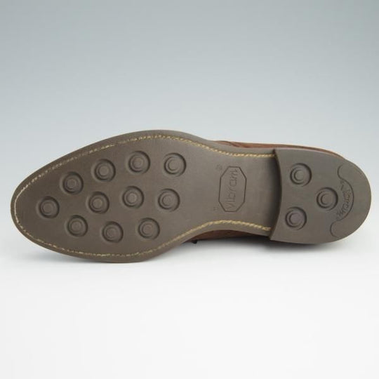 美品★(金沢)KOKON/ココン SIZE 6【合計オーダー価格￥65,450-★チャッカブーツ/401/KO-1ラスト】濃茶/スエード/メンズ★f663