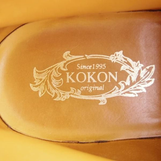 美品★(金沢)KOKON/ココン SIZE 6【合計オーダー価格￥65,450-★チャッカブーツ/401/KO-1ラスト】濃茶/スエード/メンズ★f663