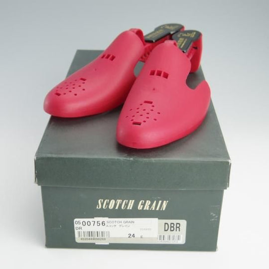 未使用★スコッチグレイン 24E【グッドイヤーウェルテッド製法★ベルオムシリーズ/Bel Homme】756/カーフ/茶/SCOTCH GRAIN★f667