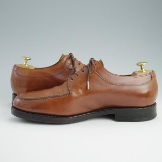 極上★ジョンロブ 8E【貴重★BARROS/バロス】2998ラスト/Uチップ/シボ革/茶/JOHN LOBB★f674