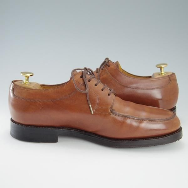 極上★ジョンロブ 8E【貴重★BARROS/バロス】2998ラスト/Uチップ/シボ革/茶/JOHN LOBB★f674