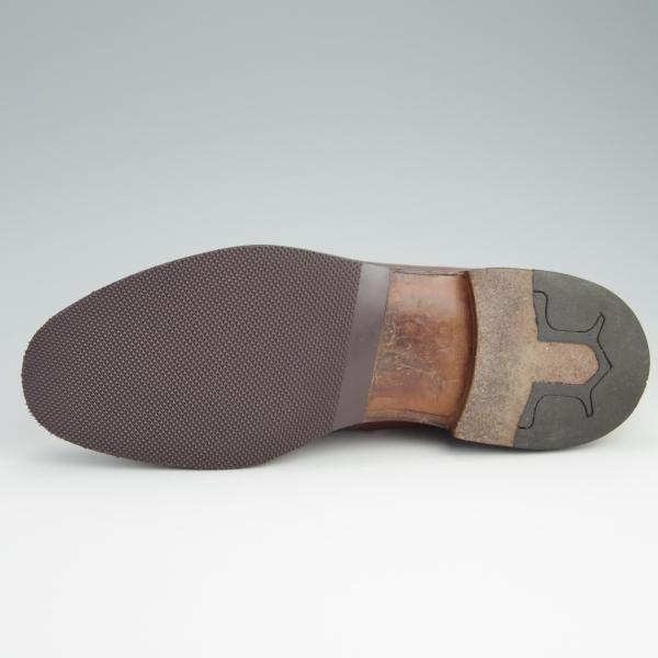 極上★ジョンロブ 8E【貴重★BARROS/バロス】2998ラスト/Uチップ/シボ革/茶/JOHN LOBB★f674