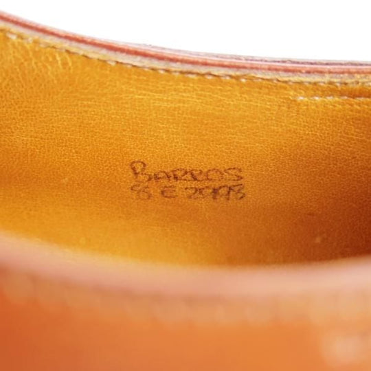 極上★ジョンロブ 8E【貴重★BARROS/バロス】2998ラスト/Uチップ/シボ革/茶/JOHN LOBB★f674