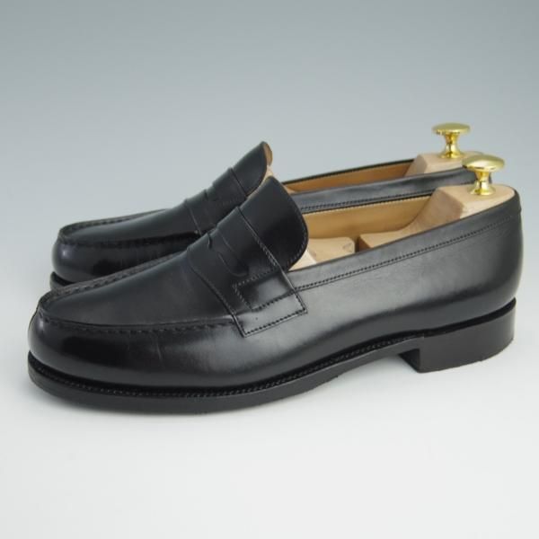 J.M WESTON ウエストン ローファー 革靴 極上☆J.M.ウェストン 6D【定価￥110,000-☆コインローファー/180】41