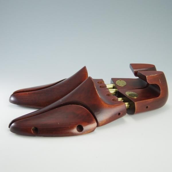 極上★(英)FOSTER&SON/フォスター&サン SIZE 8【貴重★純正シューツリー】木製シューキーパー/メンズ★f678