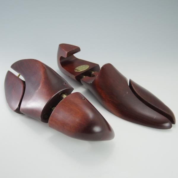 極上★(英)FOSTER&SON/フォスター&サン SIZE 8【貴重★純正シューツリー】木製シューキーパー/メンズ★f678